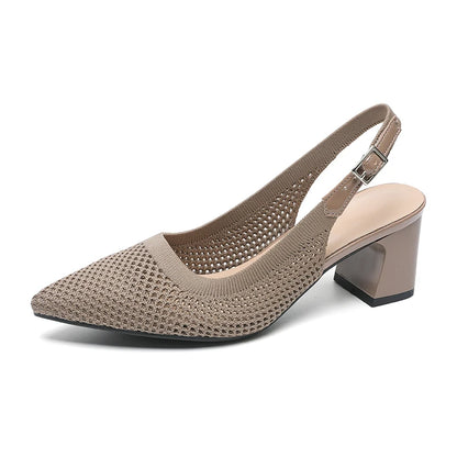 The Audace™ Milano Slingback Knit Pumps (heel 6 cm)