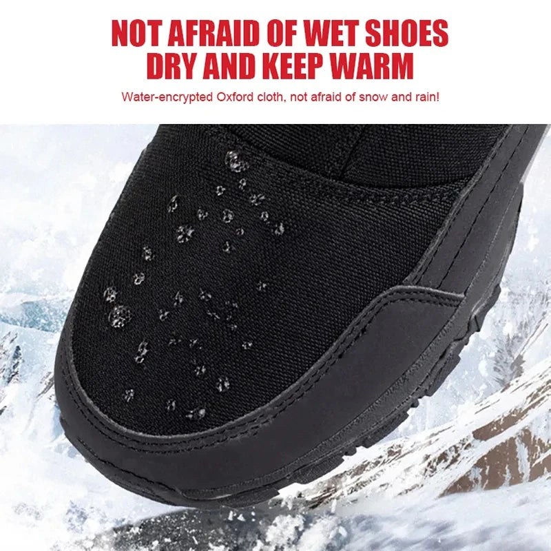 Feet In The Clouds™ Mens Snow Boots Choice Warm Wool Lined