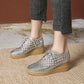 Cleopatra Platform Leather Summer Shoes – Breathable, Soft Sole, Elegant Design