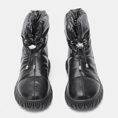 Nuria Waterproof Winter Boots Leather Lined With TPU Sole