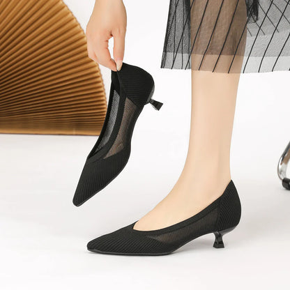 The Seraphine Florence Elastic Stilettos (heel 4 cm)