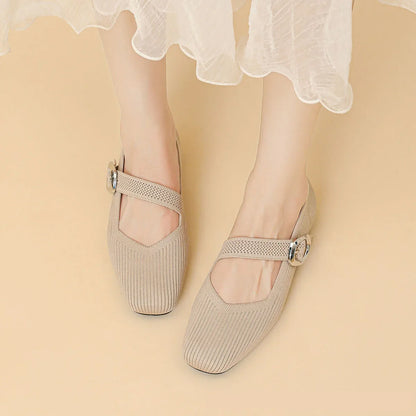 The Victoria Vienna Elastic Mary Janes (heel 1 cm)