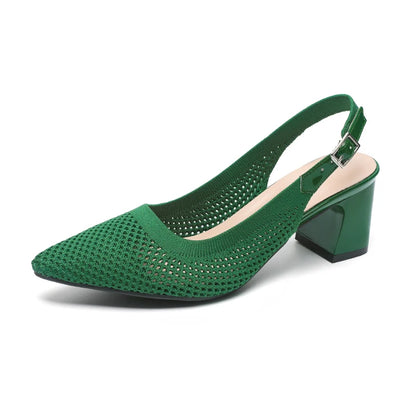 The Audace™ Milano Slingback Knit Pumps (heel 6 cm)