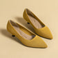 The Harmonie Vienna Pointed Knit Kitten Heels (heel 3 cm)
