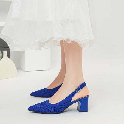 The Audace™ Milano Slingback Knit Pumps (heel 6 cm)