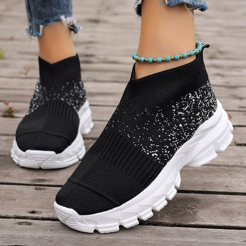 Elenna Casual Sneakers Super Comfortable Mesh Upper TPU