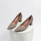 The Haute Capri Pointed Knit Pumps (heel 6 cm)