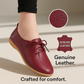 Vianelle™ Grace Derby – Women’s Ultra Comfortable Genuine Leather Shoe