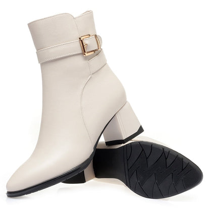 Dortmund Botim Genuine Leather Shoes With Fur Lining