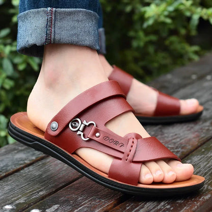 Tabuk – Men’s Leather Sandal Structured Tradition ✨