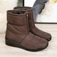 Feet in the Clouds™ Snow Boots Women Front Zipper Plush