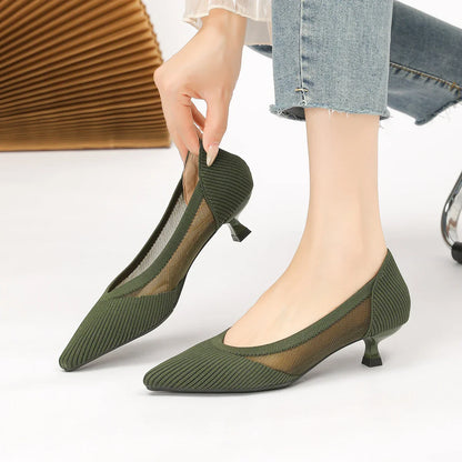 The Seraphine Florence Elastic Stilettos (heel 4 cm)