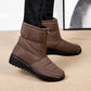 Feet in the Clouds™ Snow Boots Women Front Zipper Plush