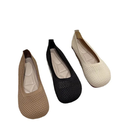 The CloudEase Copenhagen Mesh Flats (heel 0 cm)