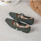 The Mollita Lisbon Elastic Ballet Flats (heel 1 cm)