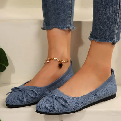 The Esiadra Elastic Ballet Flats (heel 1 cm)