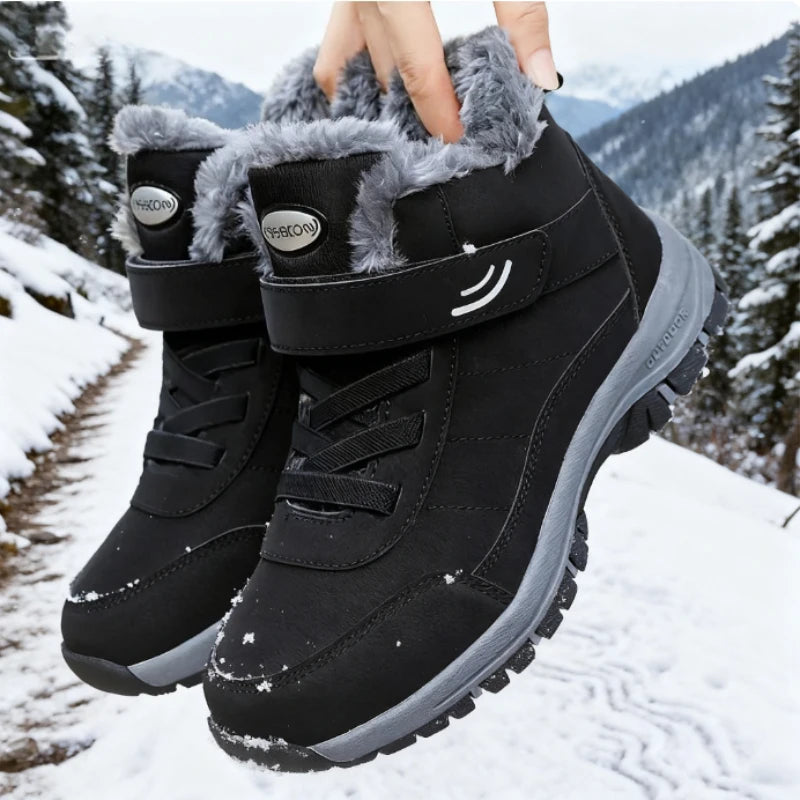 Feet In The Clouds LQEBK Cozy Snow Boots For Men NonSlip