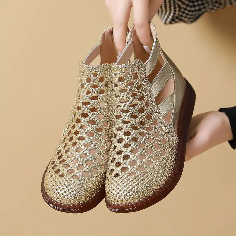 Cleopatra Ortho Sandal Boot – Elegant, Comfortable & Genuine Leather
