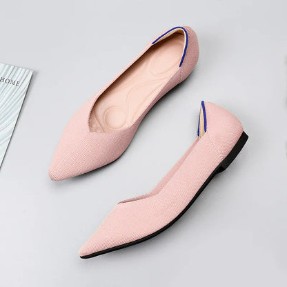 The Celtianna Prague Elastic Ballet Flats (heel 1 cm)