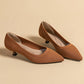 The Harmonie Vienna Pointed Knit Kitten Heels (heel 3 cm)