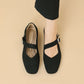 The Victoria Vienna Elastic Mary Janes (heel 1 cm)