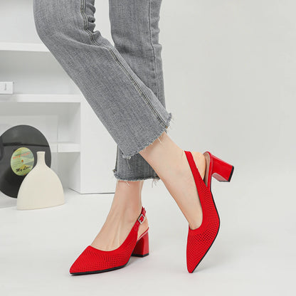 The Audace™ Milano Slingback Knit Pumps (heel 6 cm)