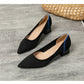 The Élégance Cosmopolitan Pointed Knit Pumps (heel 3.5 cm)