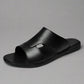 Riyadh - Leather Slide Sandals for Men Minimalist & Structured