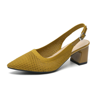 The Audace™ Milano Slingback Knit Pumps (heel 6 cm)