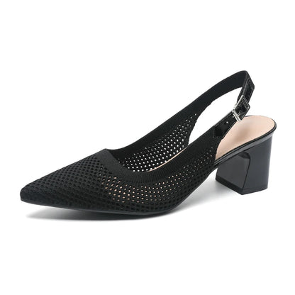 The Audace™ Milano Slingback Knit Pumps (heel 6 cm)