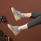Cleopatra Platform Leather Summer Shoes – Breathable, Soft Sole, Elegant Design