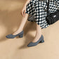 The Forte Marrakech Square Knit Pumps (heel 3.5 cm)