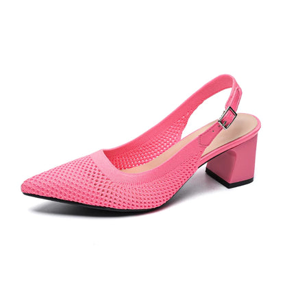 The Audace™ Milano Slingback Knit Pumps (heel 6 cm)